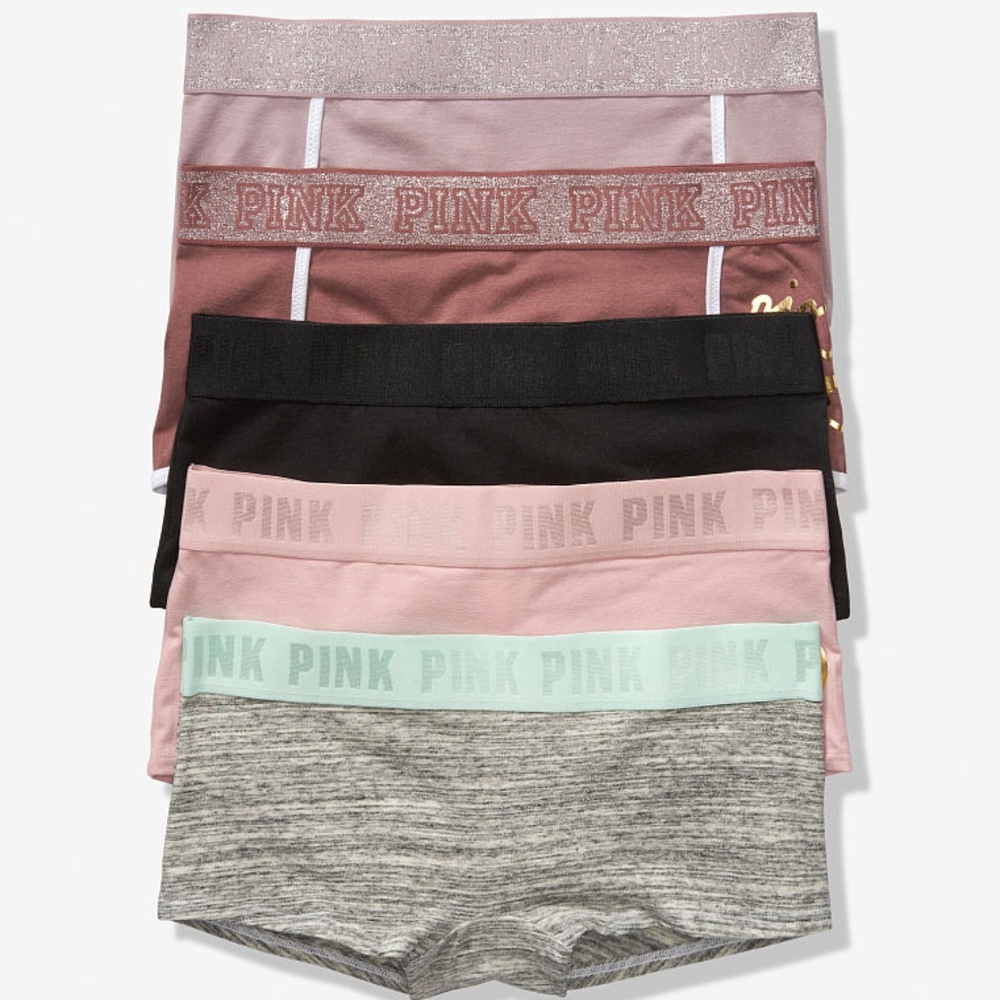 PINK Logo Boyshorts